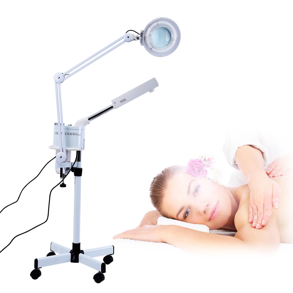 Walfront Floor Lamp Cold Light Led 5x Magnifier 3 In 1 Uv Walfront Floor Lamp Cold Light Led 5x Magnifier 3 In 1 Uv Ozone Steamer