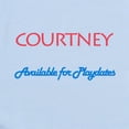 thumbnail image 2 of CafePress - Courtney Available For Play Infant Bodysuit - Baby Light Bodysuit, Size Newborn - 24 Months, 2 of 4