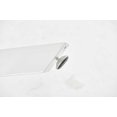 thumbnail image 5 of MAYEERTY Modern Dining Table Cross Legs Tempered Glass Top Minimalist Small Homes, 5 of 9