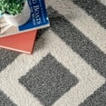 thumbnail image 4 of nuLOOM Zadie Geometric Runner Rug, 2' x 6', Gray, 4 of 4