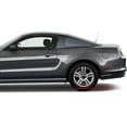 thumbnail image 3 of Ikon Motorsports Compatible with 10-14 Mustang Rear Quarter Side Window Louvers Scoop Cover Vent Panel Painted UX Ingot Silver Metallic, 3 of 7