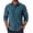 Blue, variant on COOFANDY Mens Long Sleeve Button Down Shirts Casual Untucked Shirts for Men Dress Shirts Wedding Shirts
