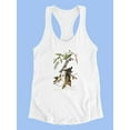 thumbnail image 3 of Worm-eating Warbler Racerback Tank Women -John James Audubon Designs, Female XX-Large, 3 of 4