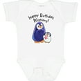 thumbnail image 3 of Inktastic Happy Birthday, Mommy- Cute Penguins Boys or Girls Baby Bodysuit, 3 of 5
