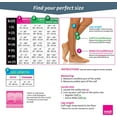 thumbnail image 6 of mediven plus for Men & Women, 20-30 mmHg Calf High w/Silicone Top Band Closed Toe Compression Stockings, Black, V (Extra Wide)-Standard, 6 of 6