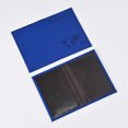 thumbnail image 3 of DEKAXID - Porta pasaporte de cuero para parejas, regalo de boda, bolsa para documentos de viaje, funda para pasaporte, bolsa para pasaporte, tarjetero de PU, 3 of 6