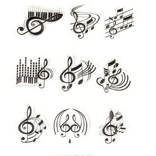 Clear Stamp DIY Transparent Assorted Patterns Silicone Stamp Decorative Stamp