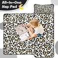 thumbnail image 4 of Black and Yellow Of Leopard Print Toddler Nap Mats for Kids Preschool,Sleeping Mat Bag or Kids,Toddler Sleeping Bag,Toddler Nap Mat or Daycare, 4 of 6