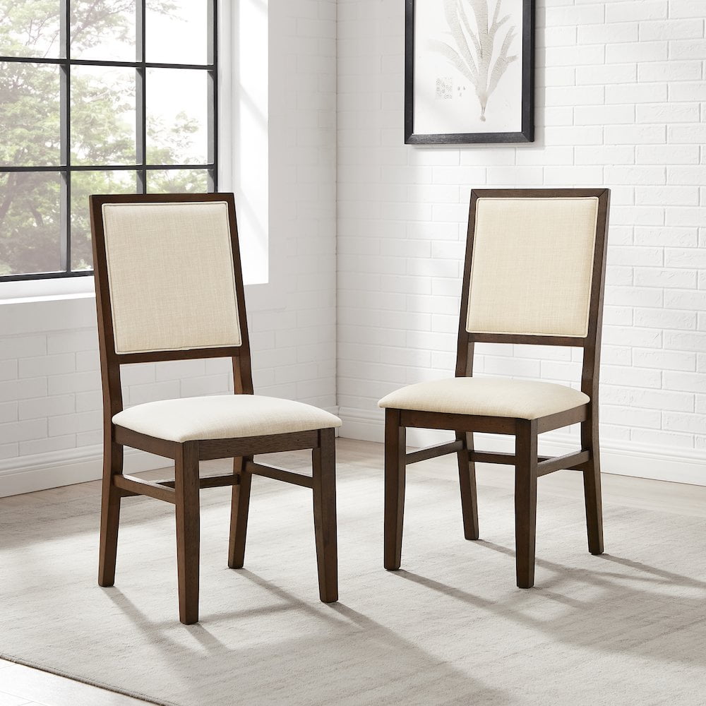 Crosley Furniture Joanna 2-Piece Upholstered Back Dining Chair Set