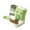 Green, variant on Compacts Cats Water Dispenser Automatic Feeders With Anti Spill Edges Space Efficient For Indoor Pet