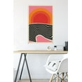 thumbnail image 3 of Minimalist Sunset Wall Poster, 22.375" x 34", 3 of 4