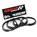 thumbnail image 3 of Circuit Performance 73.1mm OD to 63.4mm ID Black Plastic Polycarbonate Hub Centric Rings, 3 of 4