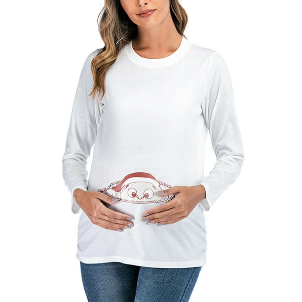 off the shoulder pregnancy tops