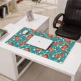 thumbnail image 3 of Long Mouse Pads for Desk,Pioneer Flower Floral Print Pattern Desk Mats on Top Of Desks, Desk Mouse Pad Extra Large with 3mm Non-Slip Base and Stitched Edge for Gaming,Office,Work,Home 31.5"x15.7", 3 of 6