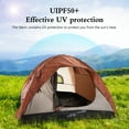 thumbnail image 4 of Dome Tent 2-4 Person Thickened Waterproof Camping Tent Portable Folding, 4 of 8