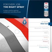 SprayMax 3680065 2K Clear Coat, 11.2 oz, Matte