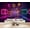 Color 4, variant on Wallpaper Neon Glowing Cubes Futuristic Abstract Tunnel Geometric Peel and Stick Wall Murals 69"H x 96"W Removable PVC Wall Paper Self-Adhesive Wall Paintings Art Decor for Bedroom Living Room