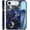 Celestial Starry Night Moon stars, variant on Case Compatible with iPhone 17 Pro Max,Scratch Resistant Hybrid 2-Layer Hard Shell Bright Phone Case,Skeletons in Bloom Floral Halloween