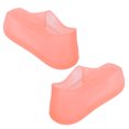 thumbnail image 3 of Rain Shoe Cover Silicone Rain Protectors Boots Waterproof Non‑Slip Overshoes PinkM, 3 of 8