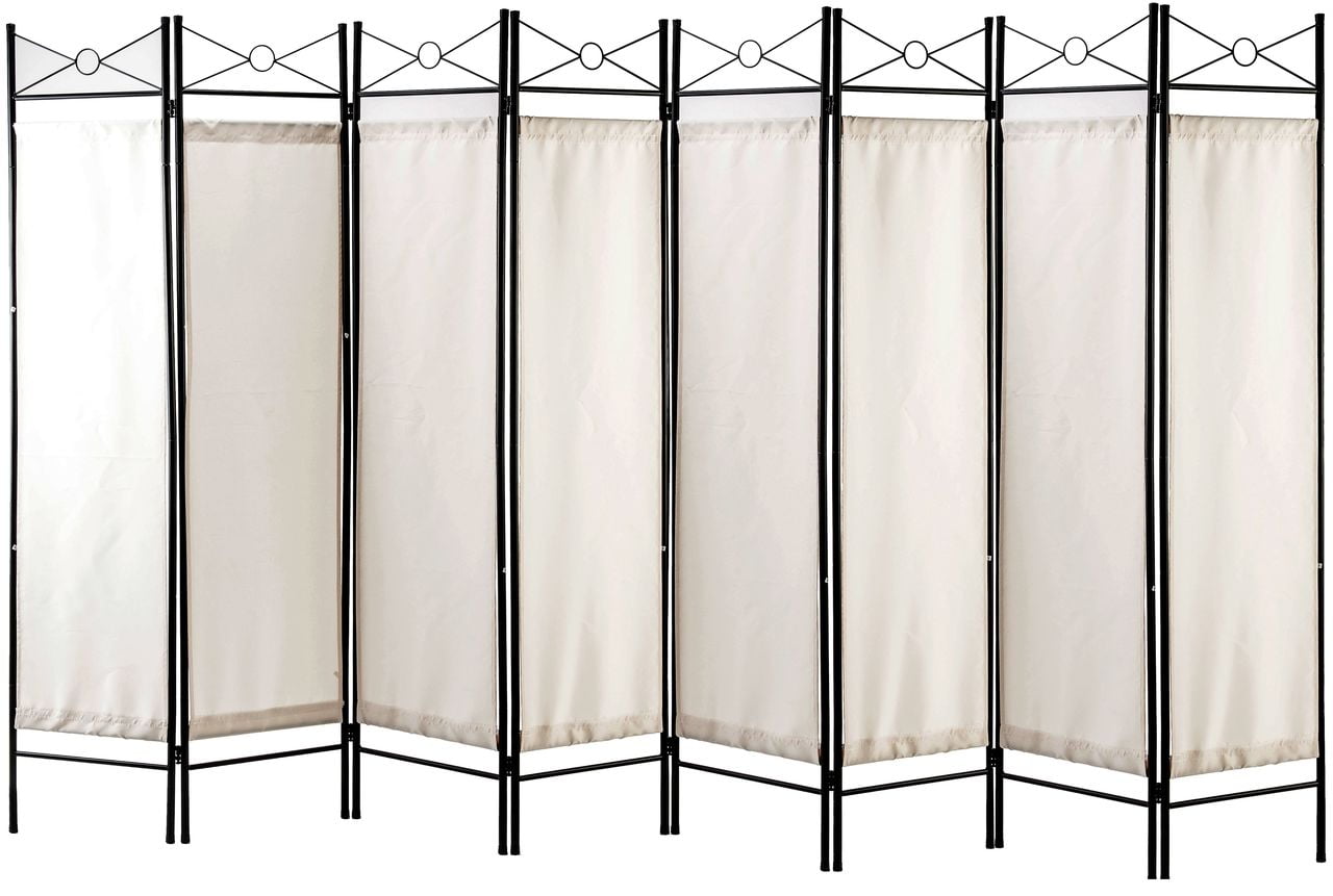 Legacy Decor 8 Panels Room Dividers Privacy Screen Home Office Fabric