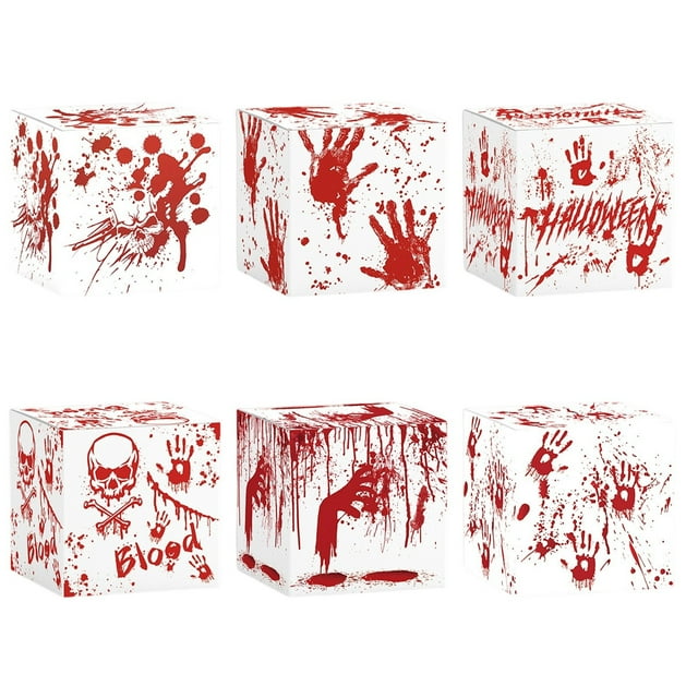 Ltdhehe Halloween Party Decorations Bulk Candy Boxes For Kids Adults Holiday Themed Paper Packaging DIY