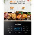 thumbnail image 2 of Nuwave Brio 15.5Qt freidora de aire, horno tostador y kit de asador, nueva tecnología avanzada de convección turbo 2024, libre de PFAS saludable, máxima uniformidad y crujiente, potente 1800 W, 50-425, 2 of 5