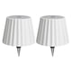 thumbnail image 1 of Lámpara mesa táctil inalámbrica 4578946 (metal-RGB+luz tricolor) Blanca, 1 of 9