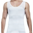 thumbnail image 4 of FITVALEN Men's Compression Shirt to Hide Gynecomastia Moobs Chest Slimming Body Shaper Undershirt, 4 of 8