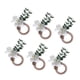 thumbnail image 1 of 6 anillos para servilletas, hebillas para servilletas, decoración de mesa, servilletas de madera Blanco, 1 of 9
