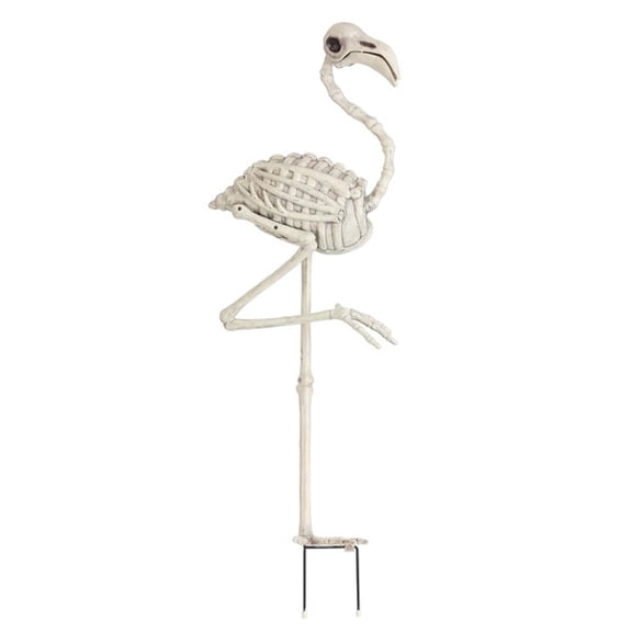 Glow in the Dark Flamingo Skeleton Decoration | Animal Skeletons