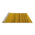 thumbnail image 2 of Ahgly Company Machine Washable Indoor Round Southwestern Yellow Country Area Rugs, 8' Round, 2 of 4