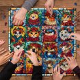 thumbnail image 1 of Ganfancp Rompecabezas de La Corona de Los Animales de La Navidad 1000 Pcs Rompecabezas Del Adviento de La Navidad Decoraciones de La Navidad Rebajas Flash Deals Puzzle de 1000 Piezas, 1 of 7