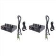 thumbnail image 1 of 2X Preamplificador de Micrófono Balanceado con Ecualizador de 3 Bandas MIC-60 con Cable CC y Cable de 3,5 mm, 1 of 5