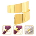 thumbnail image 2 of Miangastore Napkin Holder Buckles Golden 12Pcs 1.7In By 1.5In, 2 of 9