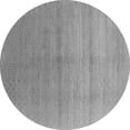 thumbnail image 1 of Ahgly Company Indoor Round Oriental Gray Industrial Area Rugs, 7' Round, 1 of 4
