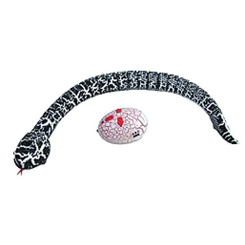 Greatstar Remote Control Snake Toy for Kids 17.5 Inch Rechargeable Realistic Cobra Snake King Naja Toy for Christmas Hallowene Gift
