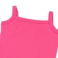 thumbnail image 4 of BRGZLK Toddler Spaghetti Strap Bodysuit Boys Girls Summer Trendy Solid Color Sleeveless Tank Top Baby Cotton Rompers Hot Pink 3-6 Months, 4 of 4