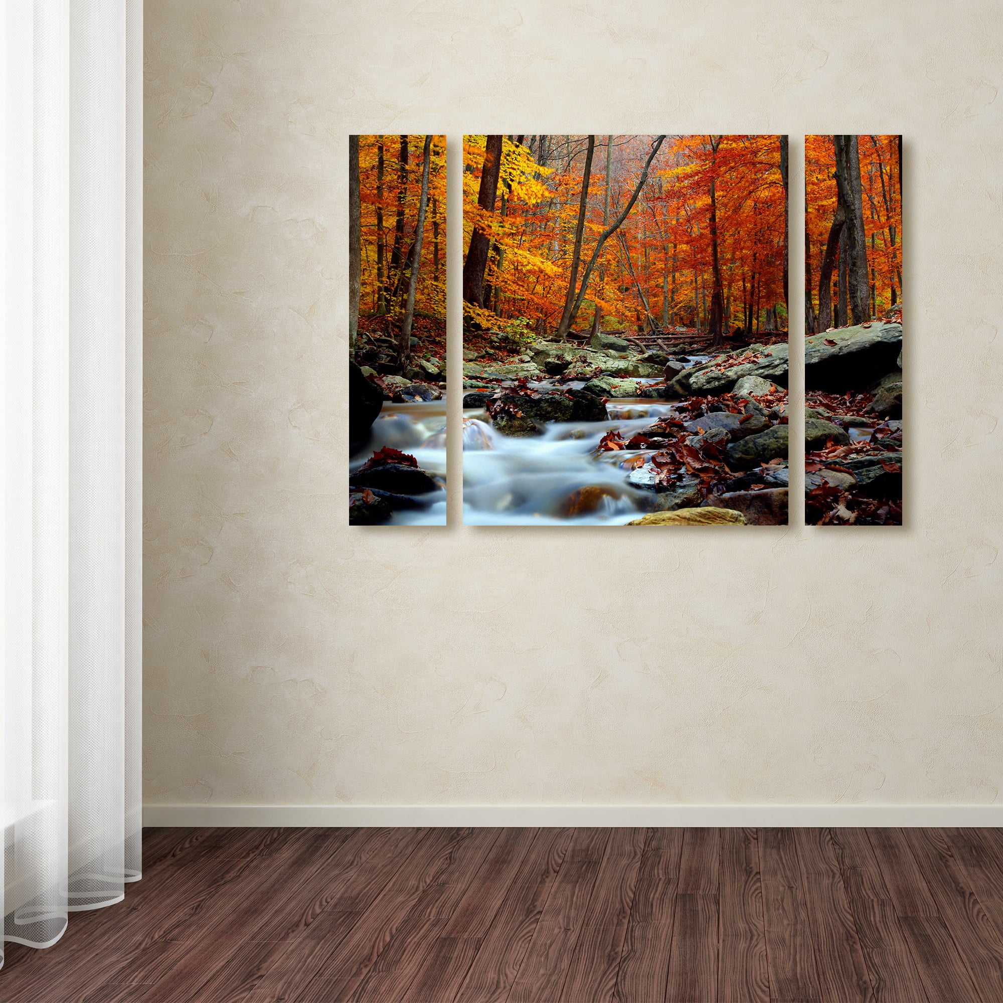 Trademark Fine Art "Ultimate Truth" Canvas Art by CATeyes Three Panel Set