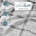 thumbnail image 4 of Bare Home Ultra-Soft Sheet Set - Premium 1800 Collection - Deep Pockets - 3-Pieces - Twin XL, Tartan Plaid, 4 of 6