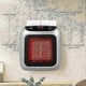 thumbnail image 3 of Portable heater for home, 800W ceramic plug in heater with remote control and 12h timer, 3 of 5