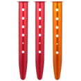 thumbnail image 1 of EeaseCA 3pcs Camping Snow Tent Stakes Practical Metal Tent Pegs Useful Tent Fixing Nails, 1 of 7