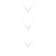 thumbnail image 4 of Collar de amistad Qarigey colgante de diamantes de imitación oro Plata, 4 of 6