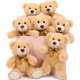 thumbnail image 2 of Ositos de peluche MaoGolan para baby shower de 13,5 cm, paquete de 3 unidades, 2 of 9
