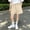 Beige, variant on Babcutegg Girls’ Solid Color Elastic Waist Summer Shorts with Pockets, Casual & Comfortable Pants for Ages 2-15 Pink Size 8