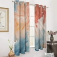 thumbnail image 2 of Colorful Marble Pattern Modern Window for Living Room Curtains for Child Bedroom Kitchen Decor Blinds Drapes, 2 of 7