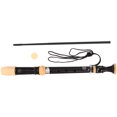 thumbnail image 5 of KAKOWELY 1 Set Of German 8 Hole Soprano Recorder For Kids Beginner Practice Clarinet With Cleaning Rod And Case Bag Plastic Student Practice Wind Instrument, 5 of 5