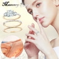 thumbnail image 4 of Dpityserensio 3-in-1 Fashion Lady Zirconia Set Accessories Engagement, 4 of 9