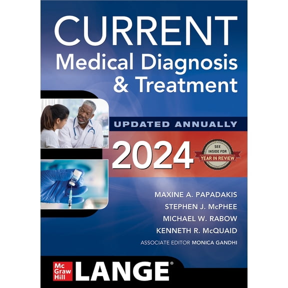 Current Medical Diagnosis and Treatment 2024, (Paperback)