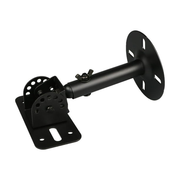Soporte de Altavoz Inteligente Soporte de Altavoz Ajustable para Estantería KTV (negro)