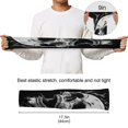 thumbnail image 6 of ALAZA Cool Funny Skull UV Sun Protection Arm Sleeves UPF 50+ Compression Cooling Sleeve 1 Pair, 6 of 7